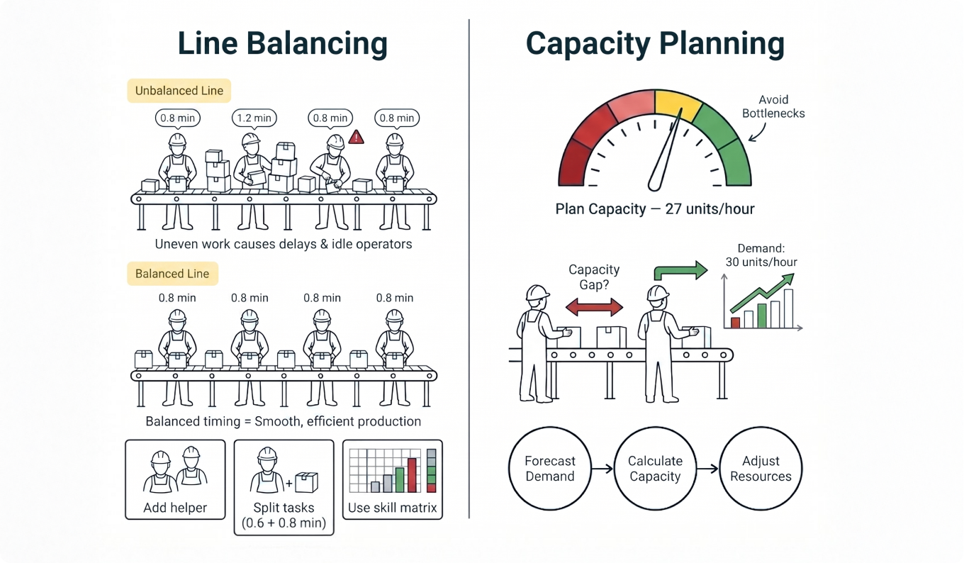 Line Balancing & Capacity Planning