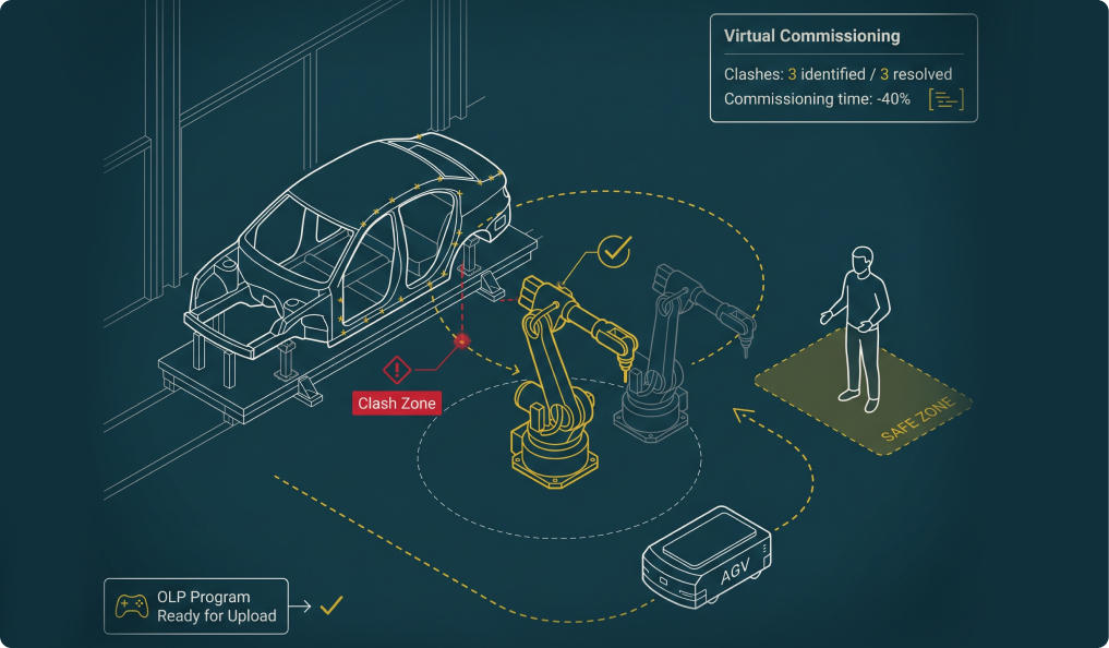 Dynamic Simulation & Offline Programming (OLP)
