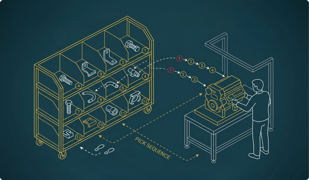 Kitting Rack Design